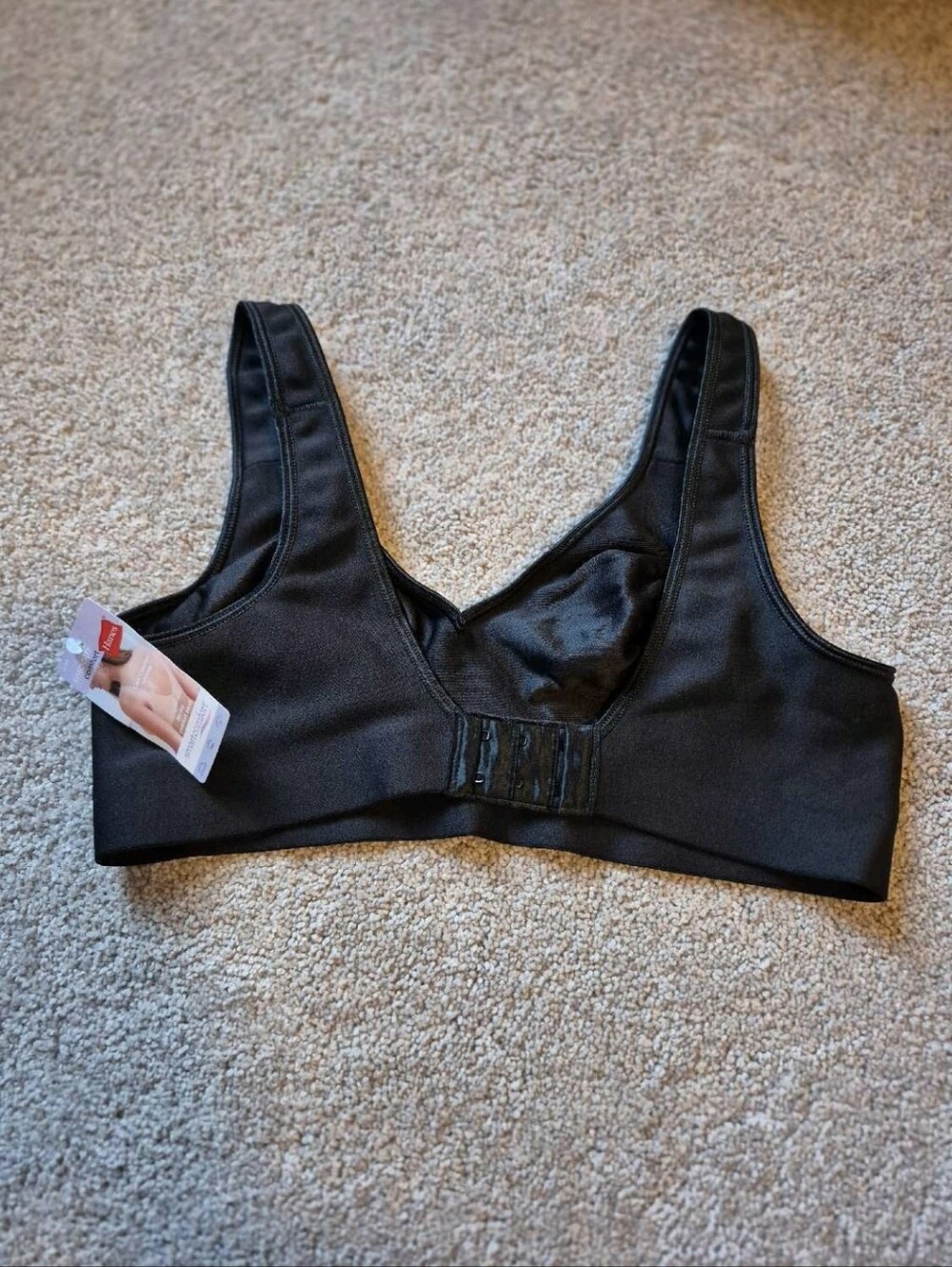 🌿5/$25 New Hanes Medium Women's no wire soft bra nwts - Picture 4 of 5